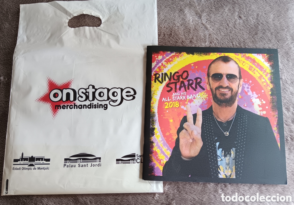 Cat&aacute;logos de m&uacute;sica: BEATLES RINGO STARR PROGRAMA GIRA 2016 ESPA&Ntilde;A - Foto 1