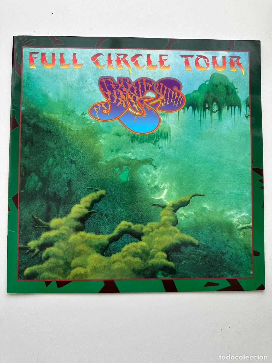 Cat&aacute;logos de m&uacute;sica: Yes - Programa de la gira &rdquo;Full Circle Tour&rdquo; 2002/2003 - Foto 1