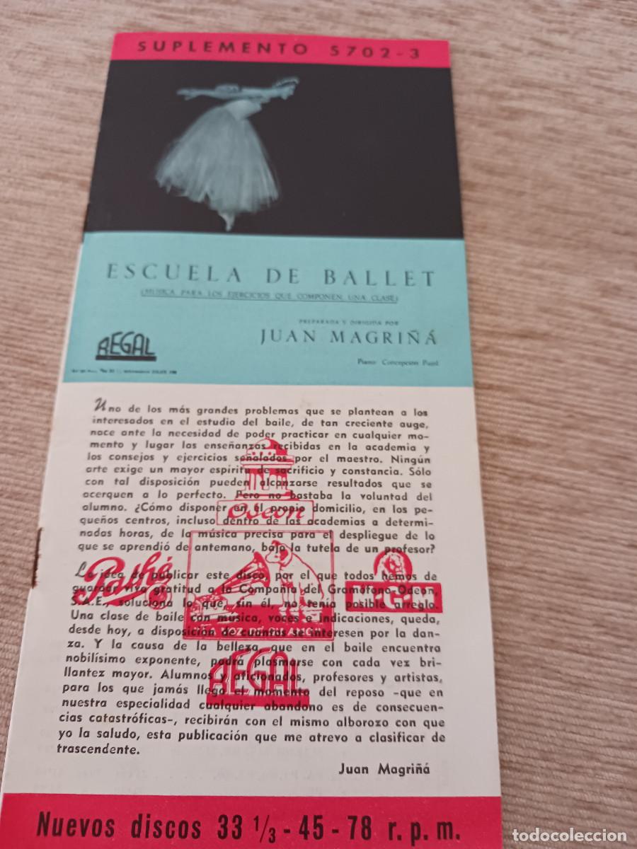 Cat&aacute;logos de m&uacute;sica: suplemento para los nuevos discos, 1957, imagenes de casi todos los artistas