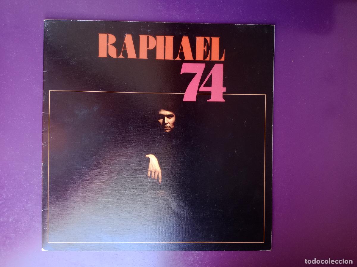 Cat&aacute;logos de m&uacute;sica: RAPHAEL 74 - LIBRETO 12 PAGINAS DE SU ESPECTACULO DE 1974 - SIN APENAS USO