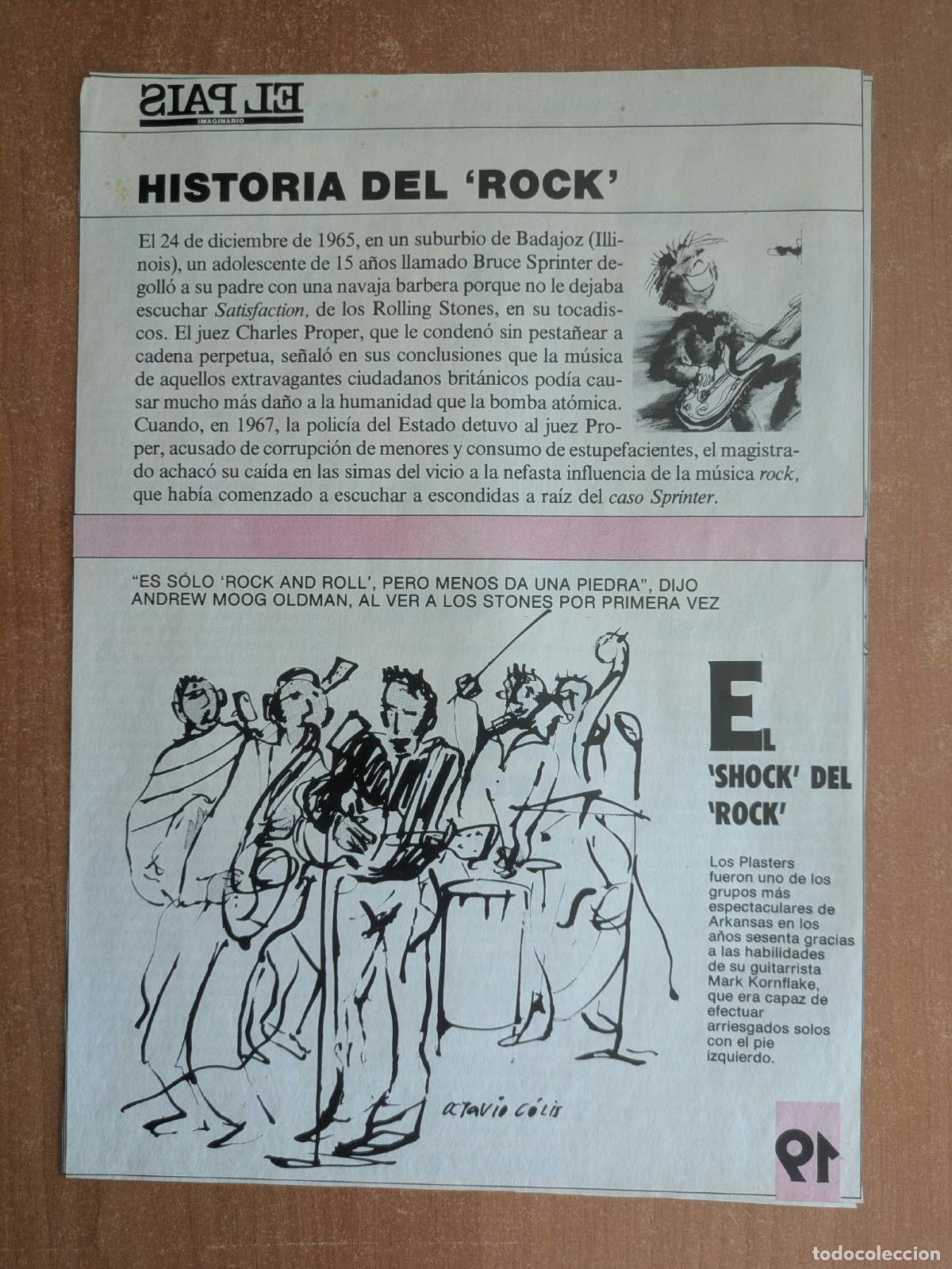 Cat&aacute;logos de m&uacute;sica: El Pais Imaginario. Historia imaginaria del Rock. Espa&ntilde;ol y extranjero.