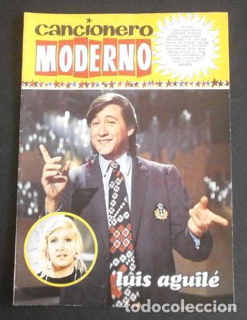 Cat&aacute;logos de m&uacute;sica: CANCIONERO MODERNO - LUIS AGUILE - Ediciones ESTE Principio A&ntilde;os 70 - Revista Musical