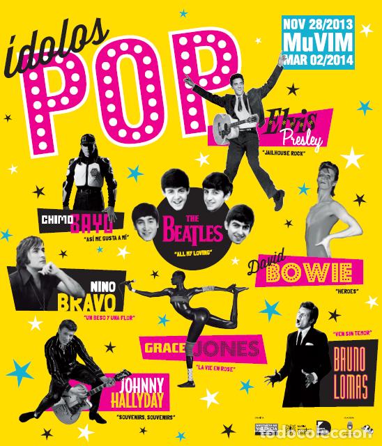 Cat&aacute;logos de m&uacute;sica: &Iacute;dolos POP - Lluis Fern&aacute;ndez - MuVIM, Diputaci&oacute; de Val&egrave;ncia, 2014. Raro. NUEVO. DESCATALOGADO
