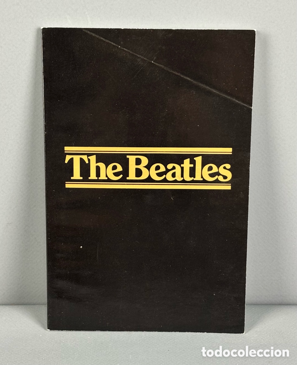 Cat&aacute;logos de m&uacute;sica: LIBRO - CATALOGO THE BEATLES - CRONOLOGIA, PARLOPHONE