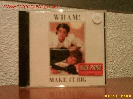 CDs de m&uacute;sica: WHAM! -- MAKE IT BIG--USADO Y ORIGINAL - Foto 1
