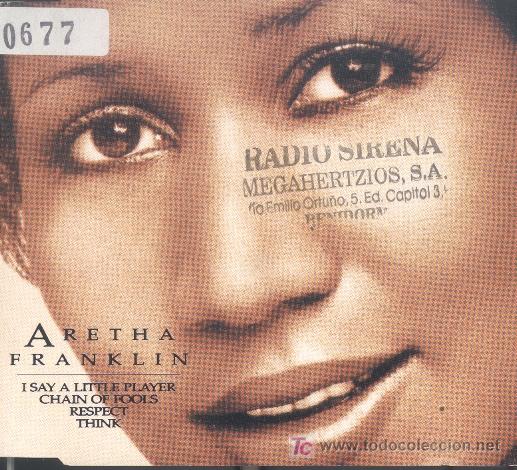 CDs de M&uacute;sica: ARETHA FRANKLIN-I SAY A LITTLE PLAYER CDSINGLE EDITADO EN 1993 RARE SPAIN B-EX