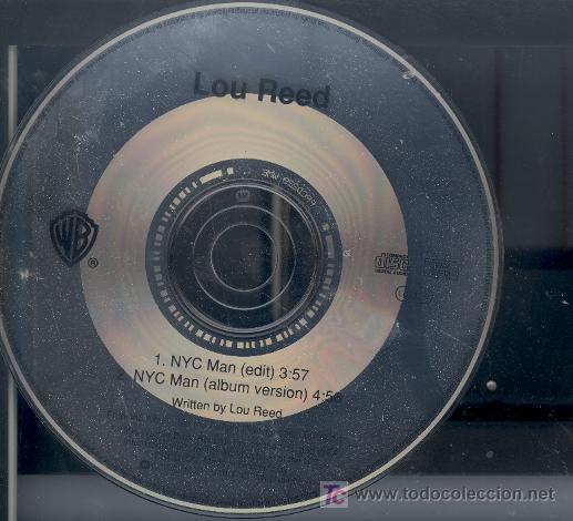CDs de M&uacute;sica: LOU REED-NYC MAN CDSINGLE EDITADO EN 1996 RARE NO COVER (U.E.) EX-EX
