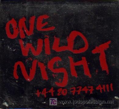 CDs de m&uacute;sica: BON JOVI-ONE WILD NIGHT CDSINGLE PROMOCIONAL EDITADO POR ISLAND EN EL 2001