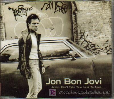 CDs de m&uacute;sica: JON BON JOVI-JANIE, DON&acute;T TAKE YOUR LOVE TO TOWN CDSINGLE PROMOCIONAL EDITADO POR MERCURY EN 1997