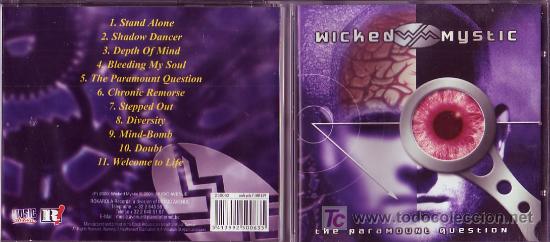 CDs de m&uacute;sica: WICKED MYSTIC CD ORIGINAL THE PARAMOUNT QUESTION 2000 - Foto 1