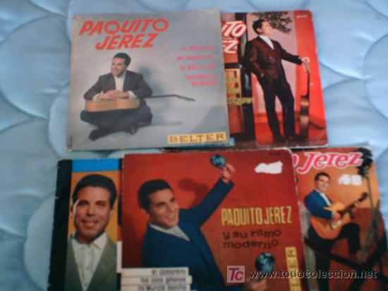 CDs de m&uacute;sica: seis discos paquito jerez - Foto 1