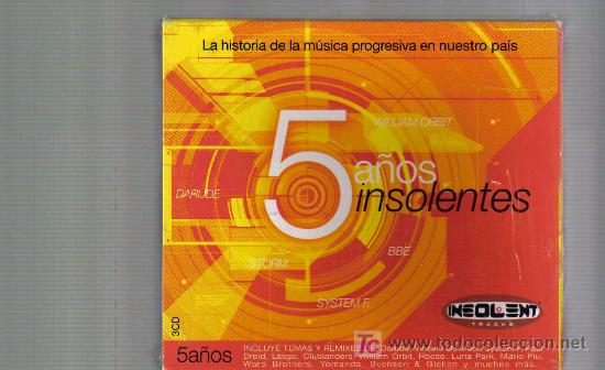 CDs de m&uacute;sica: PACK 3 CD PROGRESIVA : DARUDE, SYSTEM F, BBE, ASTROLINE, WILLIAM ORBIT, HI GATE.... - Foto 1