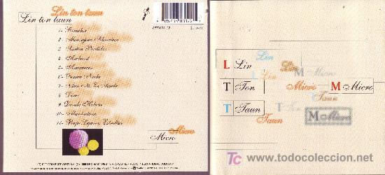 CDs de m&uacute;sica: LIN TON TAUN CD ORIGINAL MICRO 1989   SPA - Foto 1