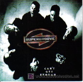 CDs de m&uacute;sica: SUPERGROOVE - CAN&acute;T GET ENOUGH CD SINGLE BMG 1994 - Foto 1