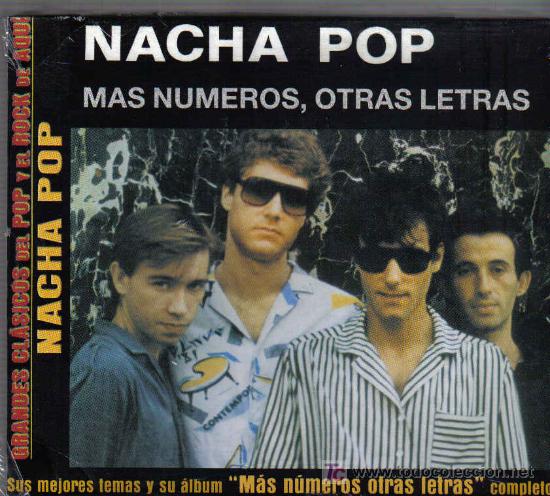 CDs de m&uacute;sica: CD NACHA POP - MAS NUMEROS, OTRAS LETRAS - Foto 1