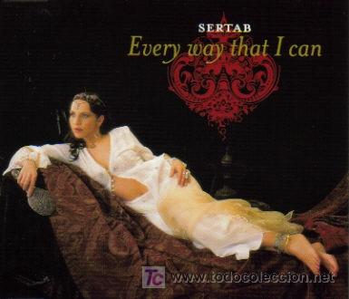 CDs de m&uacute;sica: SERTAB - EVERY WAY THAT I CAN CD SINGLE RARO SONY 2003 - Foto 1