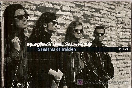 CDs de m&uacute;sica: H&eacute;roes del Silencio Senderos de traici&oacute;n. Disco-libro. - Foto 1
