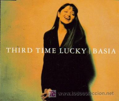 CDs de m&uacute;sica: BASIA - THIRD TIME LUCKY CDSINGLE SONY 1994 - Foto 1