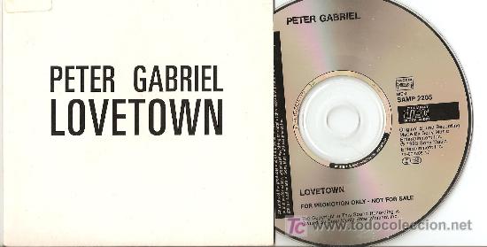 CDs de m&uacute;sica: PETER GABRIEL - LOVE TOWN ( CD PROMO SINGLE) - Foto 1
