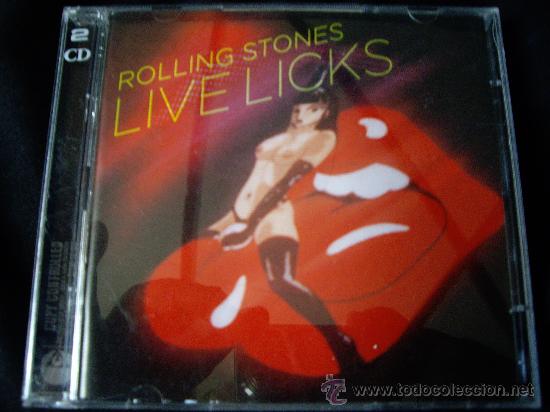 CDs de m&uacute;sica: ROLLING STONES-LIVE LICKS-DOBLE CD EMI - Foto 1
