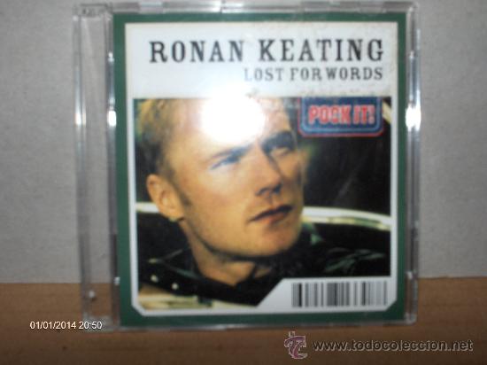 CDs de m&uacute;sica: RONAN KEATING ----- LOST FOR WORDS -SINGLE CD 3 INCH - Foto 1