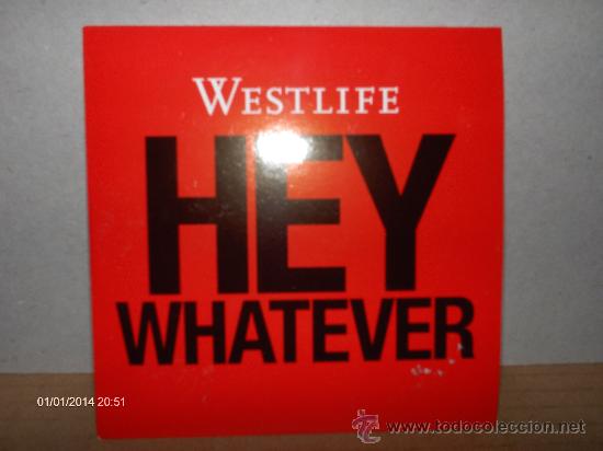 CDs de m&uacute;sica: WESTLIFE --- HEY WHATEVER -- MX CD - Foto 1