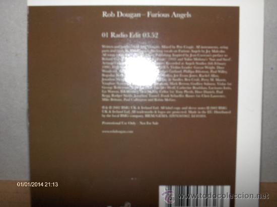 CDs de m&uacute;sica: ROB DOUGAN --- FURIOUS ANGELS - MX CD - Foto 2