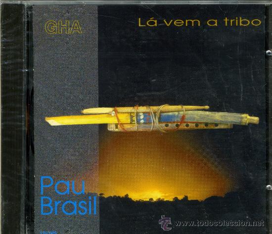 CDs de m&uacute;sica: PAU BRASIL L&aacute; vem a tribo - Foto 1