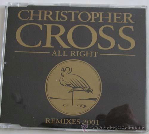 CDs de m&uacute;sica: CHRISTOPHER CROSS - ALL RIGHT -CDSINGLE PROMO - Foto 1