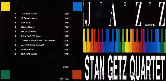 CDs de m&uacute;sica: TOP JAZZ: STAN GETZ QUARTET CD/ JAZZ- 018, 5 - Foto 1