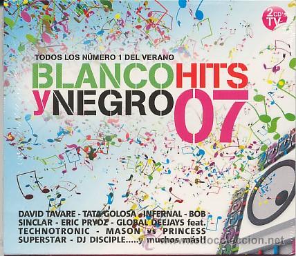 CDs de m&uacute;sica: blanco y negro hits 07 (doble cd) - Foto 1