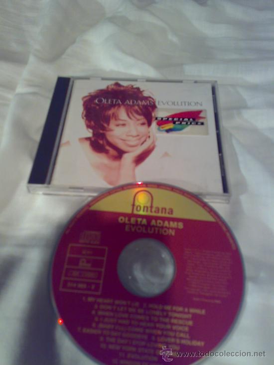CDs de m&uacute;sica: oleta adams evolution - Foto 1