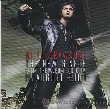 CDs de m&uacute;sica: billy crawford cd single (nuevo) - Foto 1