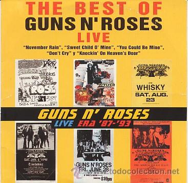 CDs de m&uacute;sica: guns n`roses 5 cortes cd single - Foto 1
