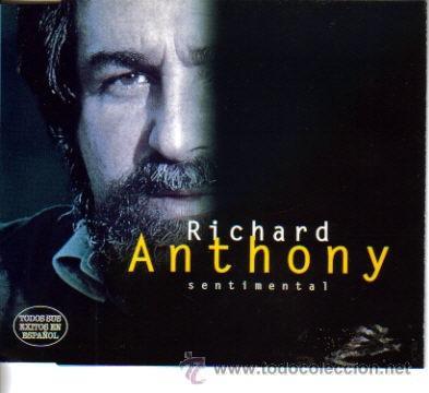 CDs de m&uacute;sica: RICHARD ANTHONY - SENTIMENTAL CDSINGLE PROMO 1996 - Foto 1