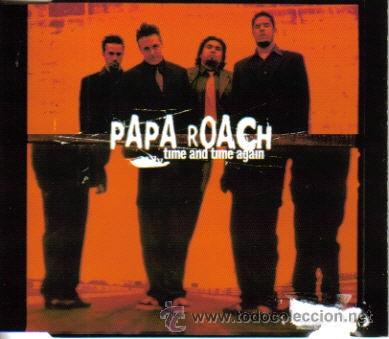 CDs de m&uacute;sica: PAPA ROACH - TIME AND TIME AGAIN CDSINGLE 2002 - Foto 1