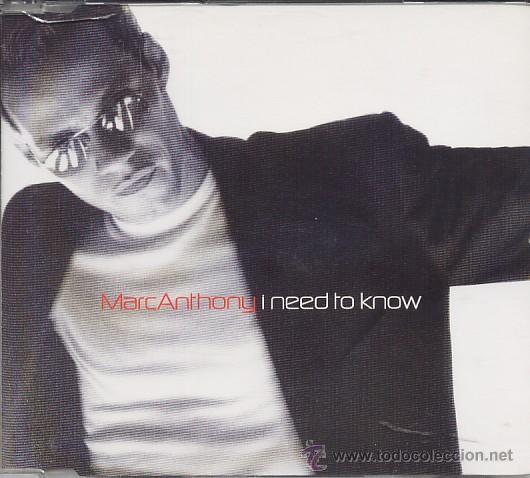 CDs de m&uacute;sica: marc anthony cd single (nuevo) - Foto 1