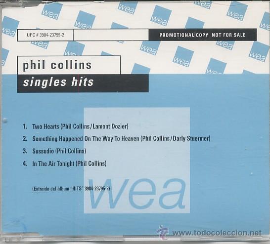 CDs de m&uacute;sica: phill collins (cd single) - Foto 1