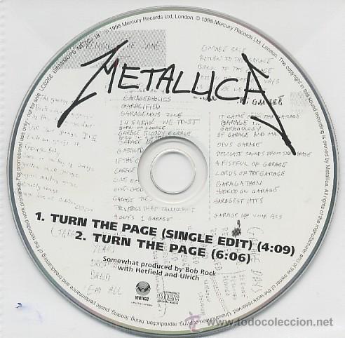 CDs de m&uacute;sica: metalica (cd single) - Foto 1