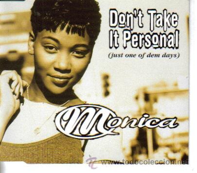 CDs de m&uacute;sica: MONICA - DONT TAKE IT PERSONAL CDSINGLE 1995 - Foto 1