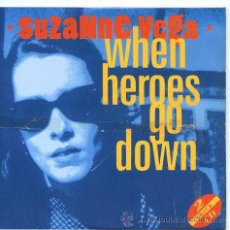 CDs de Música: SUZANNE VEGA / WHEN HEROES GO DOWN - KNIGHT MOVES (CD SINGLE 1993). Lote 9090658