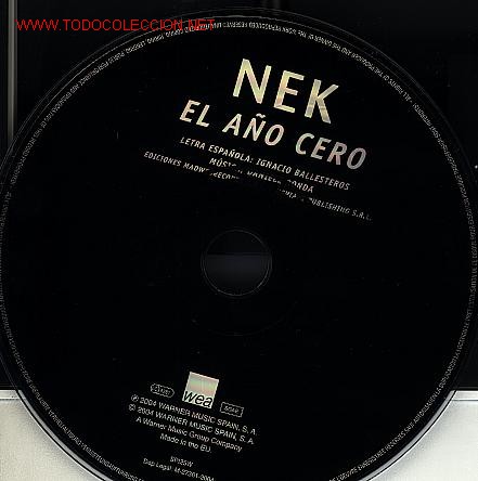 CDs de m&uacute;sica: NEK - Foto 1