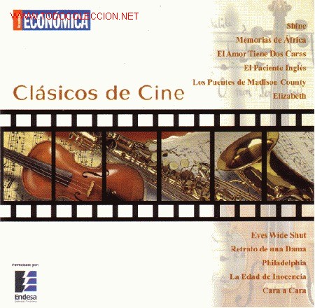 CDs de m&uacute;sica: Cl&aacute;sicos de cine - Foto 1