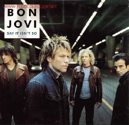 CDs de m&uacute;sica: BON JOVI-SAY IT ISN&acute;T SO CDSINGLE PROMOCIONAL EDITADO POR MERCURY EN EL 2000