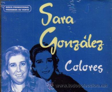 CDs de m&uacute;sica: SARA GONZALEZ- COLORES CD SINGLE 2001 PROMO - Foto 1