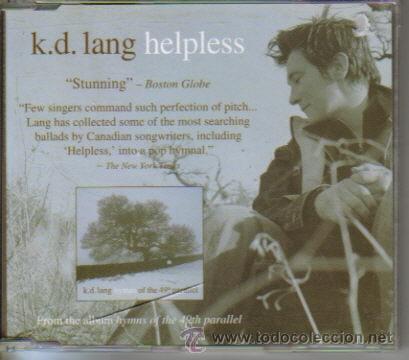 CDs de m&uacute;sica: K.D. LANG - HELPLESS-CD SINGLE1970 - Foto 1
