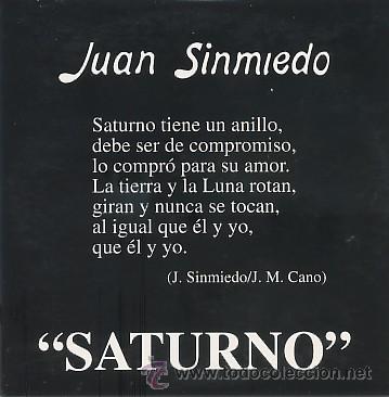 CDs de m&uacute;sica: juan sinmiedo - Foto 1
