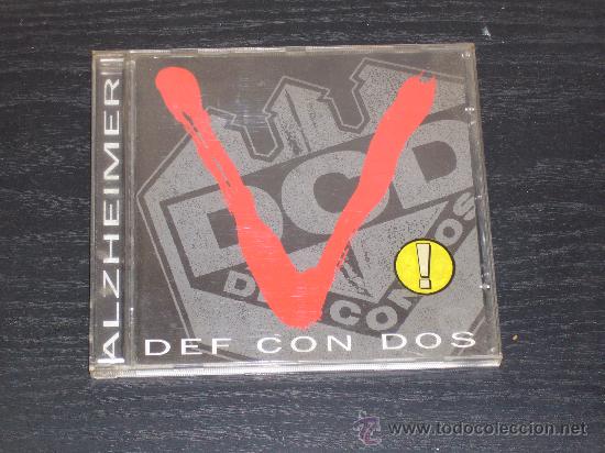 CDs de m&uacute;sica: Def con dos - alzheimer - dro s.a. 1995 - Foto 1