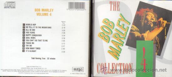 CDs de m&uacute;sica: THE BOB MARLEY COLLECTION. VOLUME 4 (CD-SOLEXT-026) - Foto 1