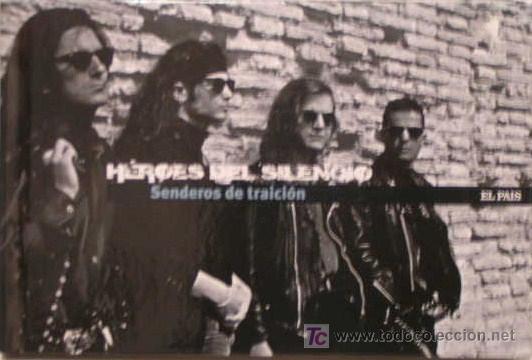 CDs de m&uacute;sica: HEROES DEL SILENCIO - SENDEROS DE TRAICI&Oacute;N (LIBRO + CD) - Foto 1